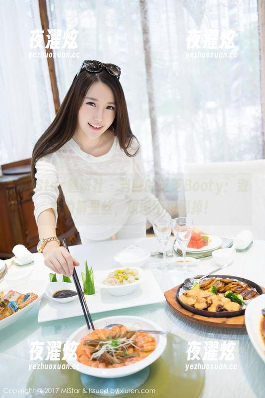 MiStar魅妍社 - 当时的芝芝Booty：致命的裤里丝，原图不想刷掉！