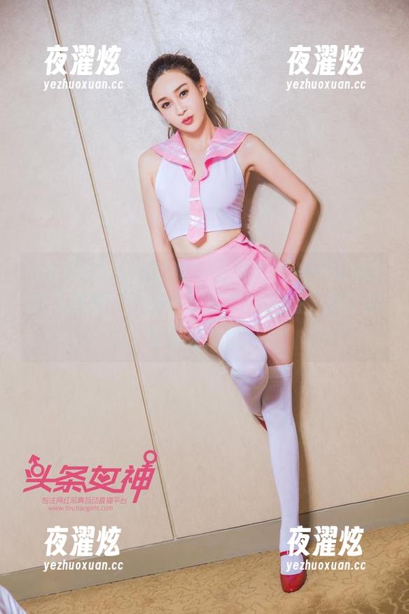 TouTiao头条女神 - 更新图包——周治宇的体操服，有种不知所措的美感，别说我没专业知识。
